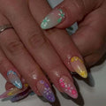 Nail Art Kit Delicate Floral Designs Long-Lasting