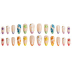 Nail Art Kit Delicate Floral Designs Long-Lasting