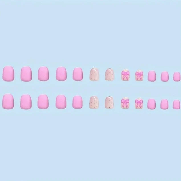 Nail Art Kit Elegant Bows & Patterns Tools Included
