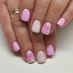 Nail Art Kit Elegant Bows & Patterns Tools Included