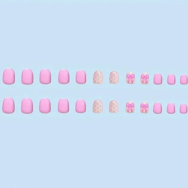 Nail Art Kit Elegant Bows & Patterns Tools Included