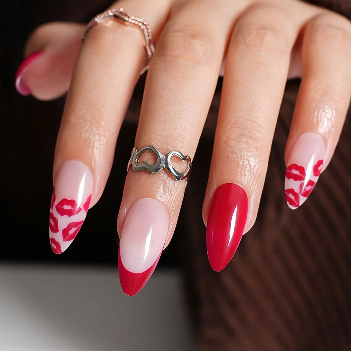 Nail Art Kit Festive Designs Gel Polish & Buffing Strips