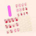 Nail Art Kit Floral & Abstract Non-Toxic Tools