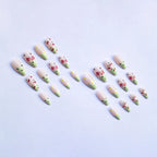 Nail Art Kit Floral Brushes & Stencils