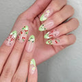 Nail Art Kit Floral Brushes & Stencils