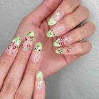 Nail Art Kit Floral Brushes & Stencils