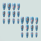 Nail Art Kit Floral & Butterfly Designs Long-Lasting