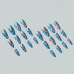 Nail Art Kit Floral & Butterfly Designs Long-Lasting