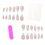 Nail Art Kit Floral Decals 24-Piece Salon-Quality Finish