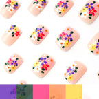 Nail Art Kit Floral Designs DIY Non-Toxic