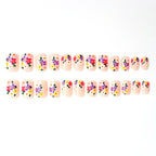Nail Art Kit Floral Designs DIY Non-Toxic