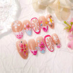 Nail Art Kit Floral Designs & Easy Application