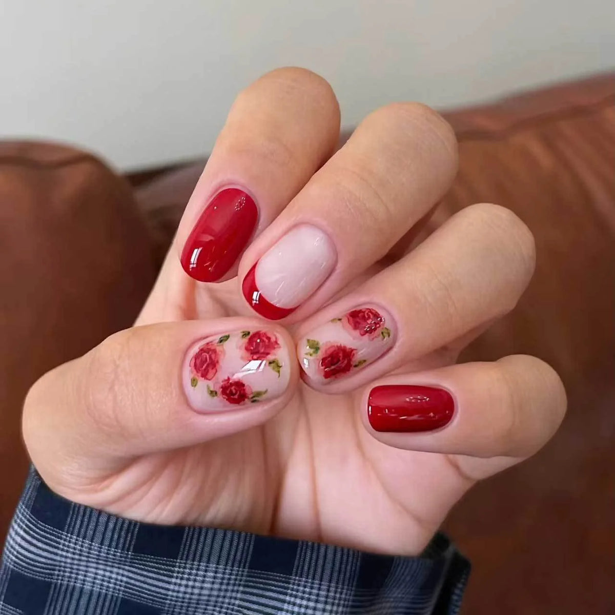Nail Art Kit Floral Designs & Gel Polishes