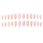 Nail Art Kit Floral Designs Long-Lasting Glossy Finish