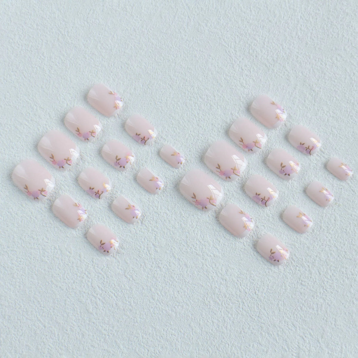 Nail Art Kit Floral Designs Non-Toxic & Long-Lasting