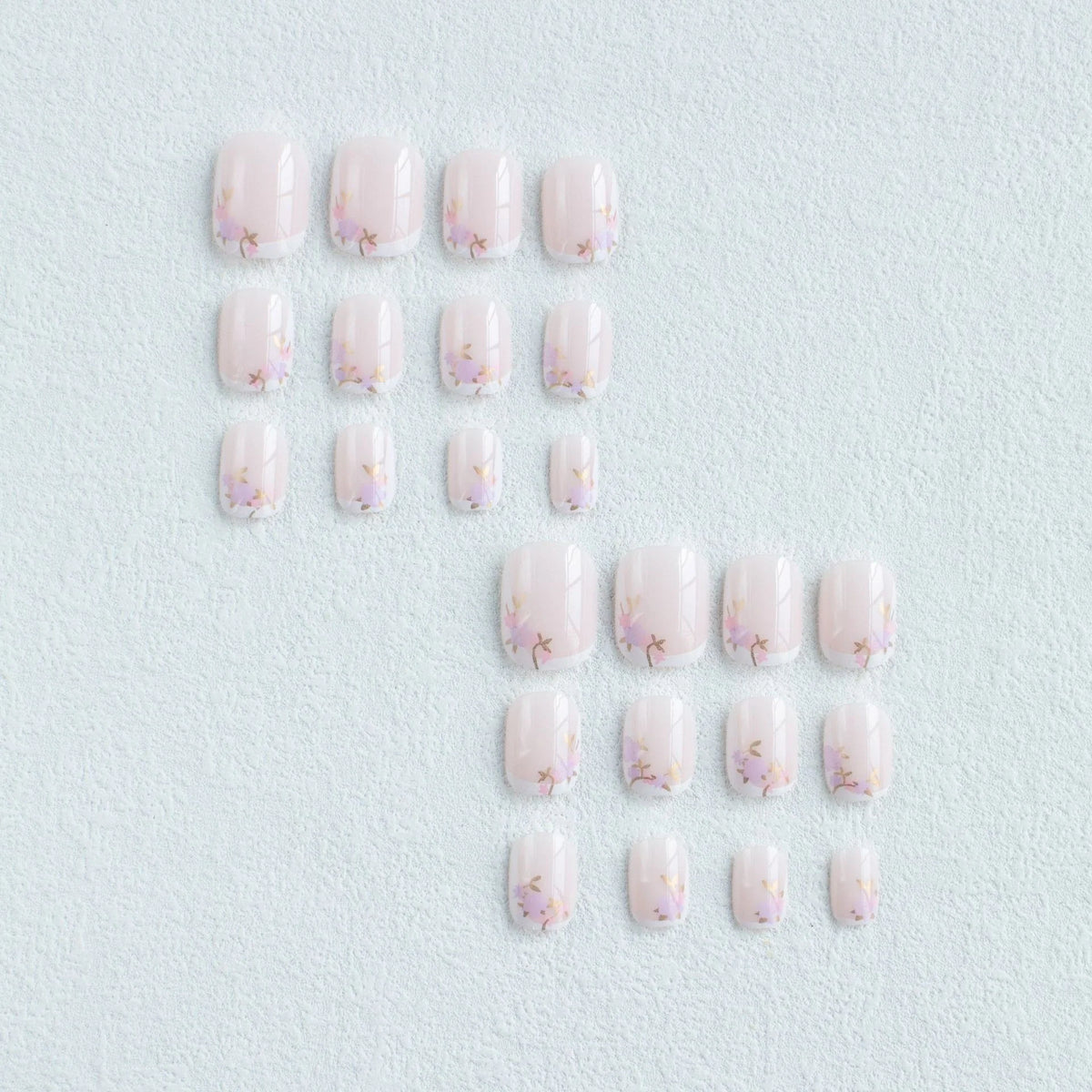 Nail Art Kit Floral Designs Non-Toxic & Long-Lasting