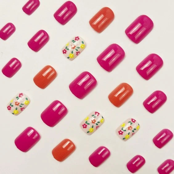 Nail Art Kit Floral Designs Tools Included