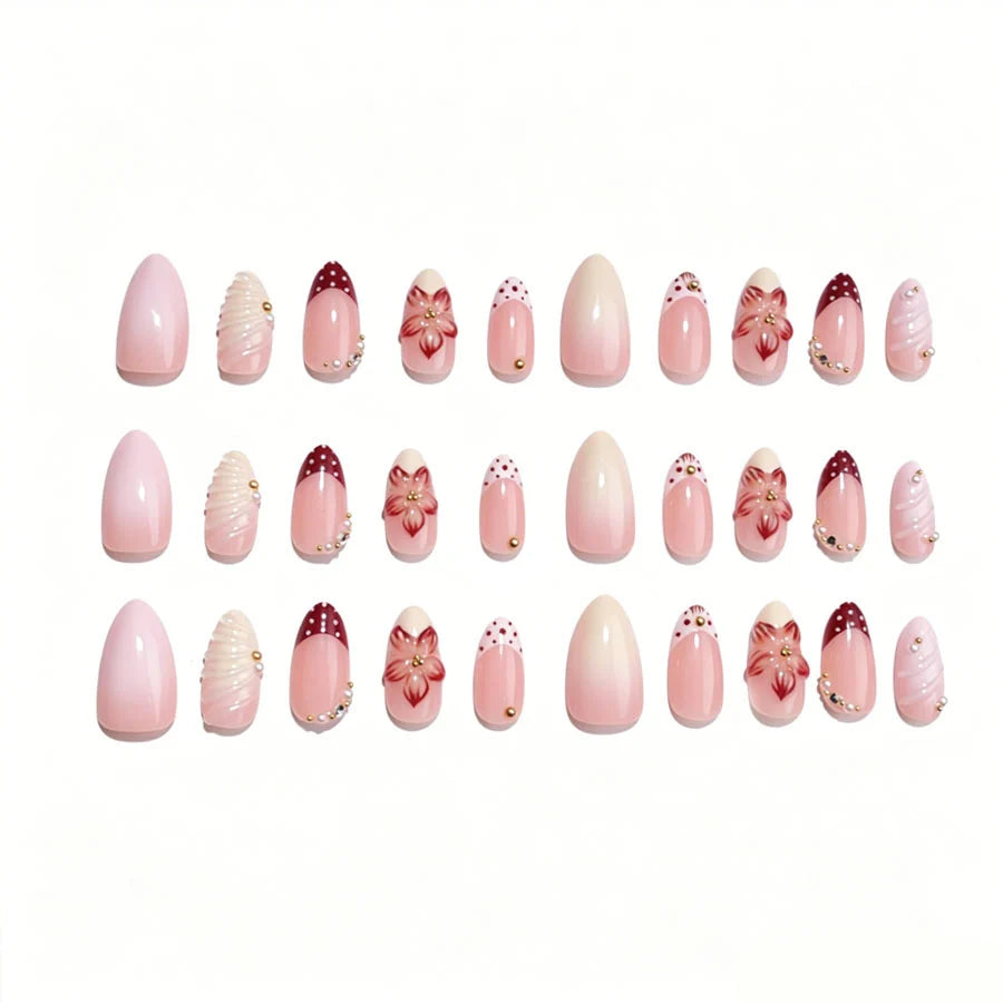 Nail Art Kit Floral Designs Tools & Instructions