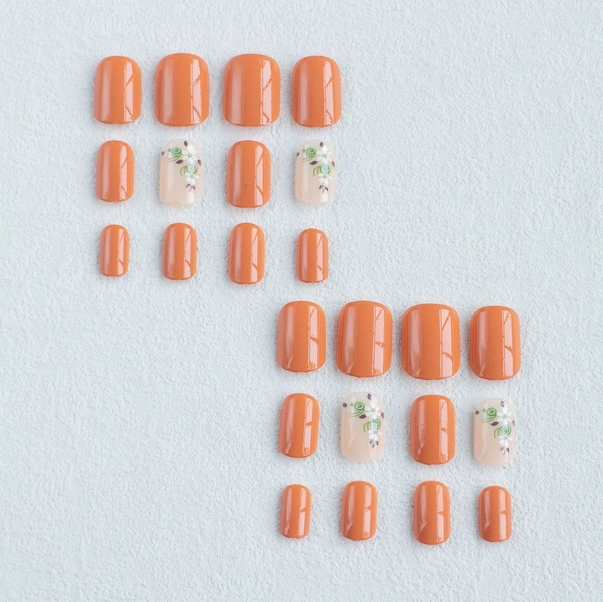Nail Art Kit Floral Embellishments Polishes & Tools