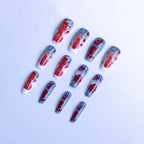 Nail Art Kit Floral & Fish Stickers & Tools