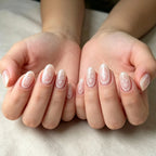Nail Art Kit Floral Gel-Look Strips & Tools