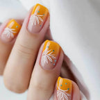 Nail Art Kit Floral Gel Polishes & Brushes