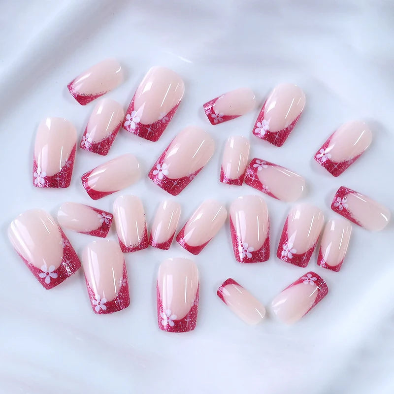 Nail Art Kit Floral Gradient Gel Finish