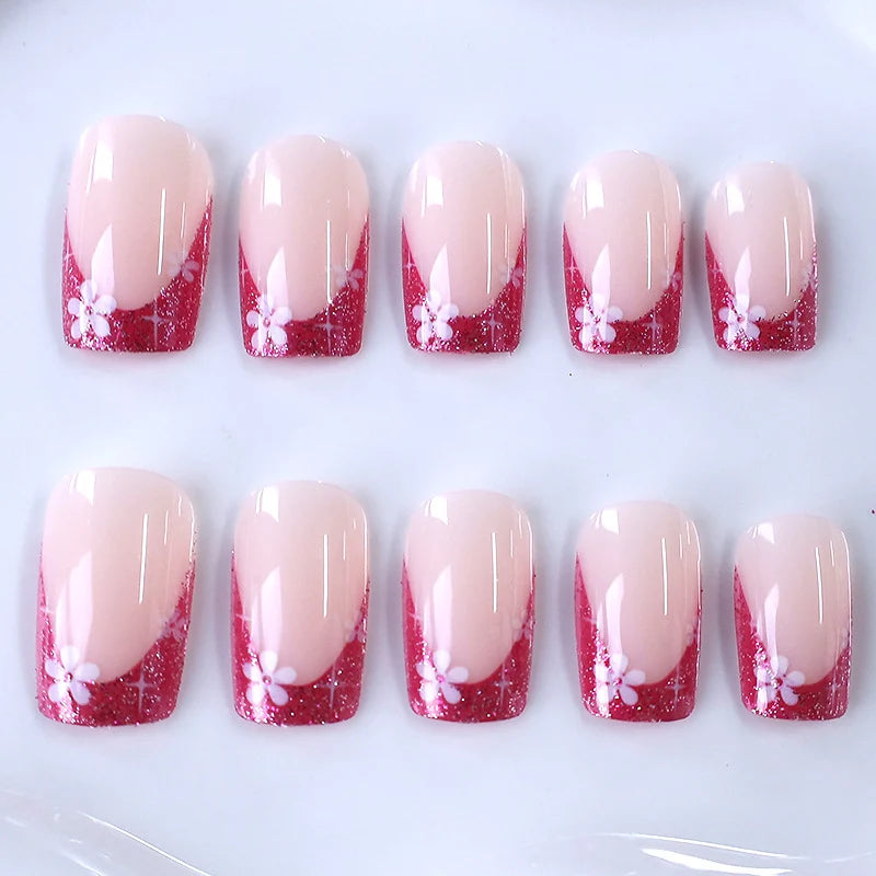 Nail Art Kit Floral Gradient Gel Finish
