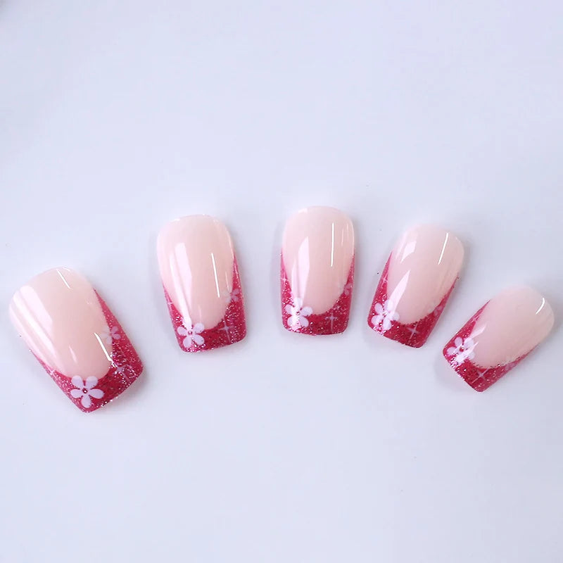 Nail Art Kit Floral Gradient Gel Finish