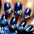 Nail Art Kit Floral Gradient Gel Polish & Strips