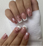 Nail Art Kit Floral Gradient Gel Polish & Strips