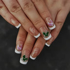 Nail Art Kit Floral Gradient Gel Polish & Strips