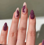 Nail Art Kit Floral Gradient Gel Polish & Strips