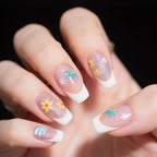 Nail Art Kit Floral Gradient Gel Polish & Tools