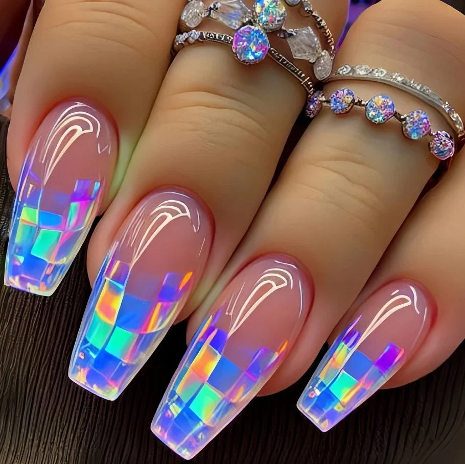 Nail Art Kit Floral Gradient Gel Polish & Tools
