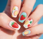 Nail Art Kit Floral Gradient Gel Polish & Tools
