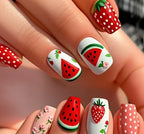 Nail Art Kit Floral Gradient Gel Polish & Tools