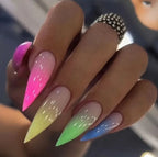 Nail Art Kit Floral Gradient Gel Polish & Tools