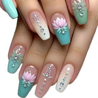 Nail Art Kit Floral Gradient Gel Polish & Tools