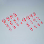 Nail Art Kit Floral Heart Designs Brushes & Stickers