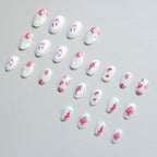 Nail Art Kit Floral Lace Designs Chip-Resistant Gel