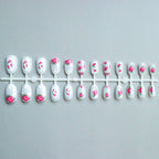 Nail Art Kit Floral Lace Designs Chip-Resistant Gel