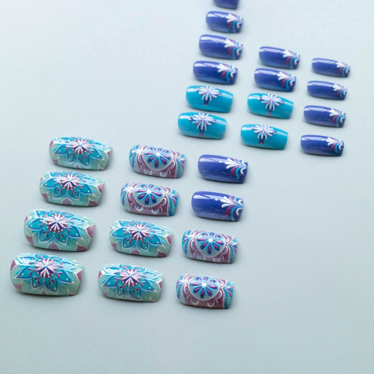 Nail Art Kit Floral Pattern Professional-Grade Easy Application