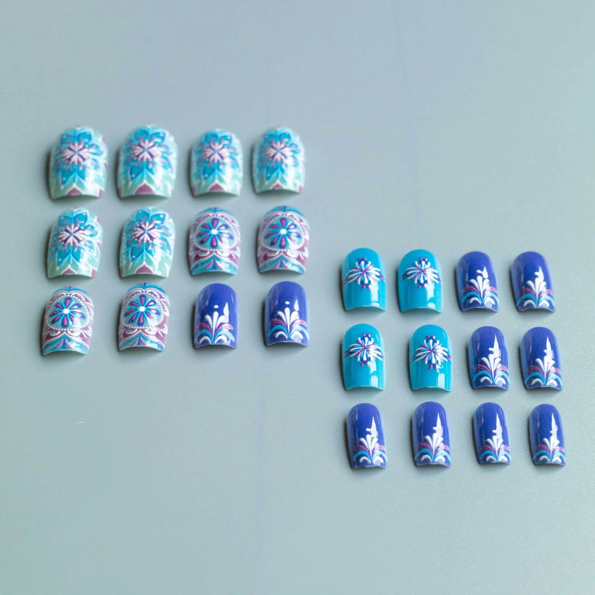 Nail Art Kit Floral Pattern Professional-Grade Easy Application