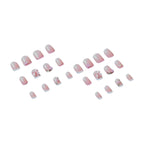 Nail Art Kit Floral Patterns Gemstone Accents