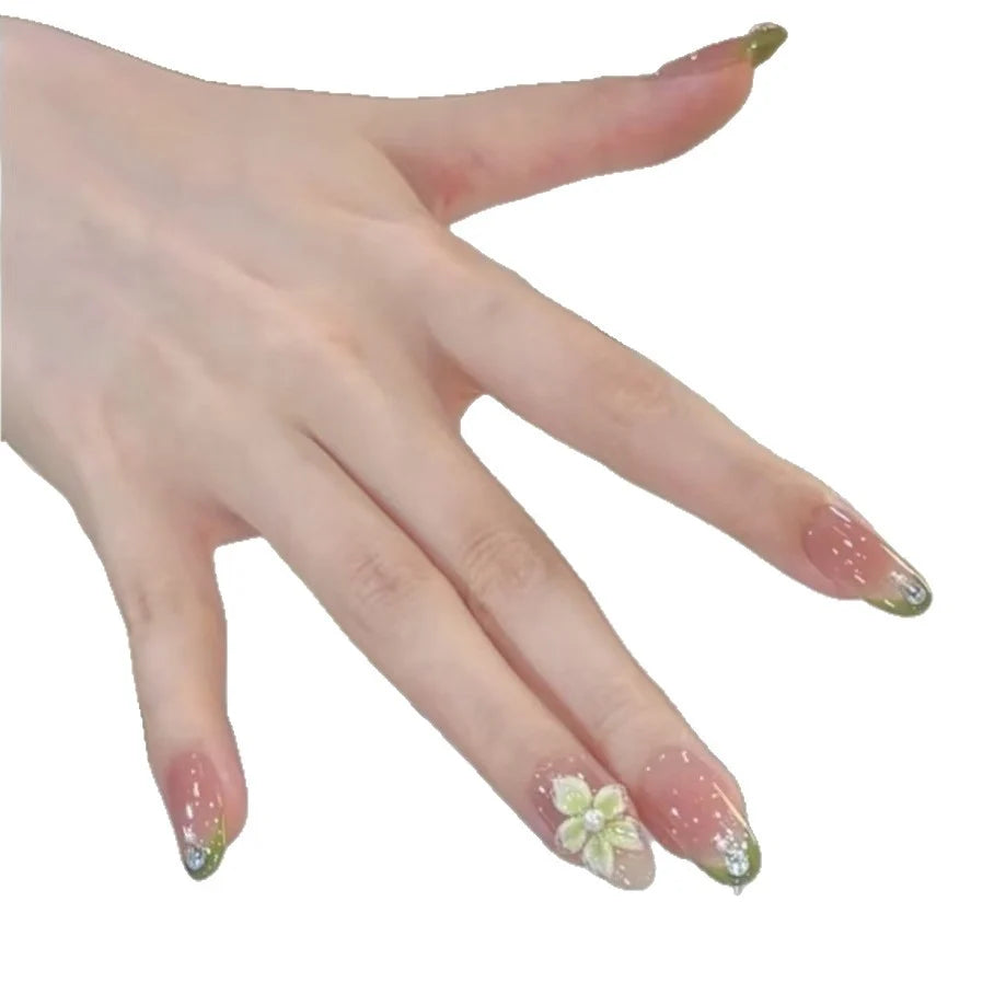 Nail Art Kit Floral Shimmer & Chip-Resistant