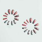 Nail Art Kit Floral Stencils & Brushes