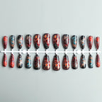 Nail Art Kit Floral Stencils & Brushes