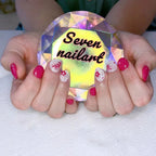 Nail Art Kit Floral Stickers & Brushes Travel Size