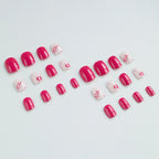 Nail Art Kit Floral Stickers & Brushes Travel Size